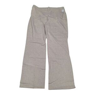 Maurices Pull On Pants Stretch Slacks Womens Plus 18 Beige With‎ Tags